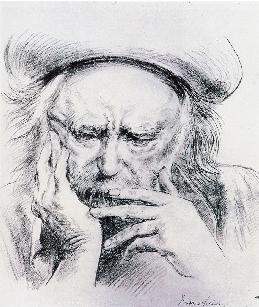 Augustus John,
1960-1961