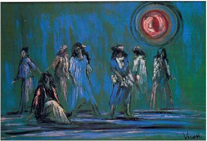 Le Crepuscule
Bleu, 1983